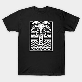 Palm Tree (White) T-Shirt